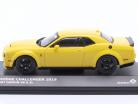 Dodge Challenger SRT Demon V8 6.2L year 2018 yellow 1:43 Solido