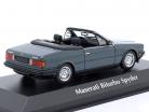 Maserati Biturbo Spyder Bouwjaar 1984 donkergroen metalen 1:43 Minichamps
