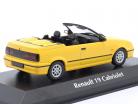 Renault 19 Cabriolet Byggeår 1991 gul 1:43 Minichamps