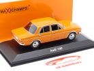 Audi 100 Byggeår 1969 orange 1:43 Minichamps