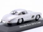 Mercedes-Benz 300 SL (W198 I) Год постройки 1955 серебро 1:43 Minichamps