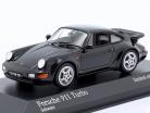 Porsche 911 (964) Turbo Année de construction 1990 noir 1:43 Minichamps