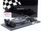 Robert Kubica Alfa Romeo C42 Formula 1 Test Barcelona 2022 1:18 Minichamps
