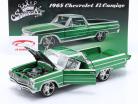 Chevrolet El Camino Customs Anno di costruzione 1965 calypso verde 1:18 Greenlight