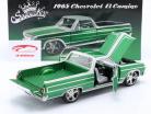 Chevrolet El Camino Customs Anno di costruzione 1965 calypso verde 1:18 Greenlight