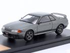 Nissan Skyline GT-R R32 Année de construction 1989 Gris métallique 1:43 Hachette