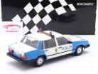 Volvo 740 GL politi Sverige 1986 hvid / blå 1:18 Minichamps