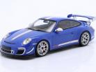 Porsche 911 (997) GT3 RS 4.0 Año de construcción 2011 azul 1:18 Minichamps
