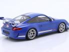 Porsche 911 (997) GT3 RS 4.0 Baujahr 2011 blau 1:18 Minichamps
