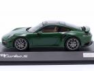 Porsche 911 (992) Turbo S year 2021 Irish green 1:43 Spark
