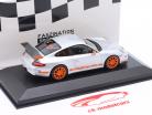 Porsche 911 (997.1) GT3 RS Anno di costruzione 2006 argento / arancia 1:43 Minichamps
