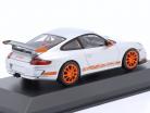 Porsche 911 (997.1) GT3 RS year 2006 silver / orange 1:43 Minichamps