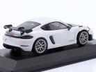 Porsche 718 (982) Cayman GT4 RS 2021 weiß / silberne Felgen 1:43 Minichamps