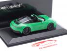 Porsche 911 (992) Targa 4 GTS Anno di costruzione 2022 pitone verde 1:43 Minichamps