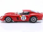 Ferrari 250 GTO #22 3 24h LeMans 1962 Elde, Beurlys 1:18 Kyosho