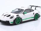 Porsche 911 (992) GT3 RS 2022 eerbetoon Carrera RS wit / groente 1:18 Spark