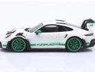 Porsche 911 (992) GT3 RS 2022 tribute Carrera RS white / green 1:18 Spark