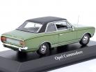 Opel Commodore A Anno di costruzione 1970 verde metallico / nero 1:43 Minichamps