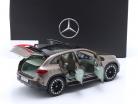 Mercedes-Benz EQE SUV (X294) Ano de construção 2023 marrom aveludado metálico 1:18 NZG