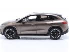 Mercedes-Benz EQE SUV (X294) Ano de construção 2023 marrom aveludado metálico 1:18 NZG