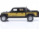 Jeep Gladiator Honcho Año de construcción 2020 negro / amarillo dorado 1:18 GT-Spirit