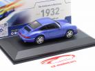 Porsche 911 (964) Carrera RS Ano de construção 1992 azul marítimo 1:43 Solido