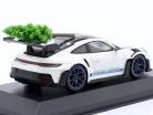 Porsche 911 (992) GT3 RS Natale edizione 2023 bianco 1:43 Minichamps