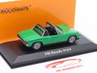 VW-Porsche 914/4 建设年份 1972 绿色的 1:43 Minichamps