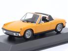 VW-Porsche 914/4 Byggeår 1972 orange 1:43 Minichamps