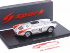 Porsche 550/4 RS 1500 Spyder #41 24 horas LeMans 1954 Herrmann, Polensky 1:43 Spark