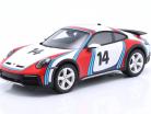 Porsche 911 (992) Dakar #14 Год постройки 2023 Martini Ливрея 1:18 Spark