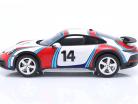 Porsche 911 (992) Dakar #14 Bouwjaar 2023 Martini Kleurstelling 1:18 Spark