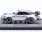 Porsche 911 (930) Turbo Anno di costruzione 1977 argento metallico 1:43 Minichamps