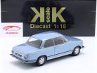 BMW 2002 ti Series 1 Ano de construção 1971 Azul claro metálico 1:18 KK-Scale