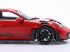 Porsche 911 (992) GT3 RS Год постройки 2023 красный / черный автомобильные диски 1:18 Minichamps