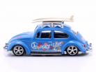 Volkswagen VW Besouro Surfer Ano de construção 1950 azul com decoração 1:64 Schuco