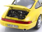 Porsche 911 (964) Carrera 2 Bouwjaar 1990 geel 1:18 Norev