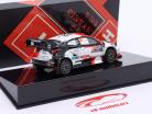 Toyota GR Yaris Rally1 #69 vinder Safari Rallye 2022 Rovanperä, Halttunen 1:43 Ixo