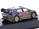 Ford Puma Rally1 #7 第四名 卫城 Rallye 2022 Dirty Version 1:43 Ixo