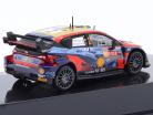 Hyundai i20 N Rally1 #2 4th Rallye Ypres 2022 Solberg, Edmondson 1:43 Ixo
