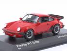 Porsche 911 (930) Turbo year 1977 red 1:43 Minichamps