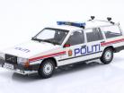Volvo 740 GL Break 建設年 1986 警察 ノルウェー 1:18 Minichamps