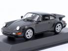 Porsche 911 (964) Turbo Год постройки 1990 жемчужно-черный 1:43 Minichamps