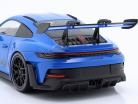 Porsche 911 (992) GT3 RS 2023 bleu / noir jantes 1:18 Minichamps