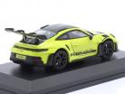 Porsche 911 (992) GT3 RS Год постройки 2022 acid зеленый 1:64 Minichamps / Tarmac Works