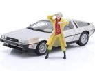 Dr. Emmett Brown Back to the Future figure 1:18 Triple9