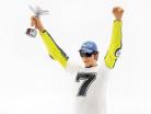 Valentino Rossi 7 Keer Wereld kampioen MotoGP Sepang 2005 figuur 1:6 Minichamps