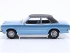 Ford Taunus GT Limousine year 1971 blue metallic / Matt black 1:18 KK-Scale