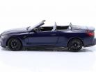 BMW M4 Cabriolé (G83) Año de construcción 2021 azul oscuro metálico 1:18 Minichamps
