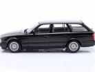 BMW 540i (E34) Touring Byggeår 1991 sort metallisk 1:18 Model Car Group